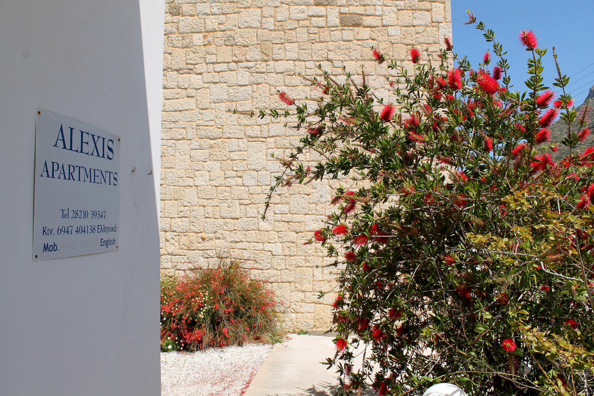 Alexis Apartments Stavrós Dış mekan fotoğraf